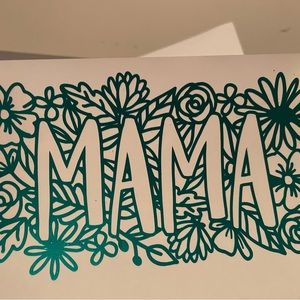 Mama bumper sticker